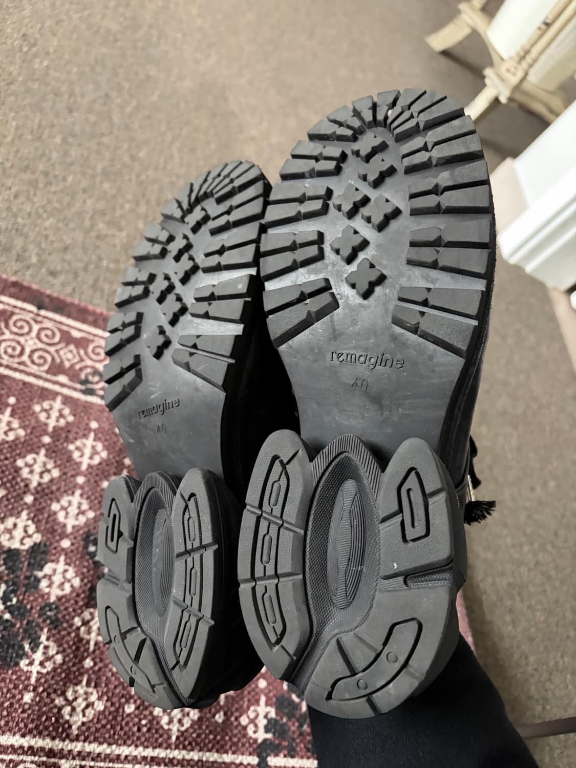 Remagine Washine Machine 말가죽 구동화 40 상품이미지7