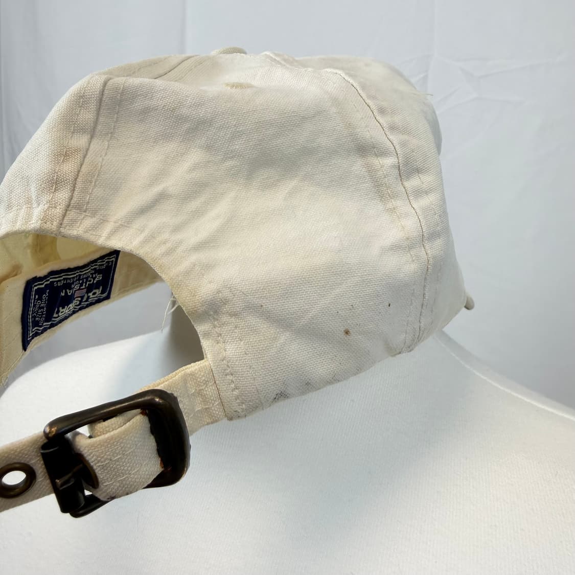 Polo]90s 폴로 랄프로렌 스포츠맨 피쉬 볼캡 OS 상품이미지6