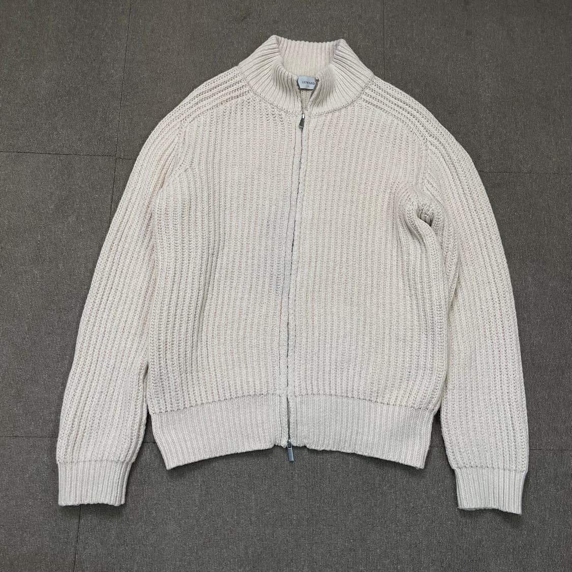 LEMARD 르마드 니트 집업  상품이미지1