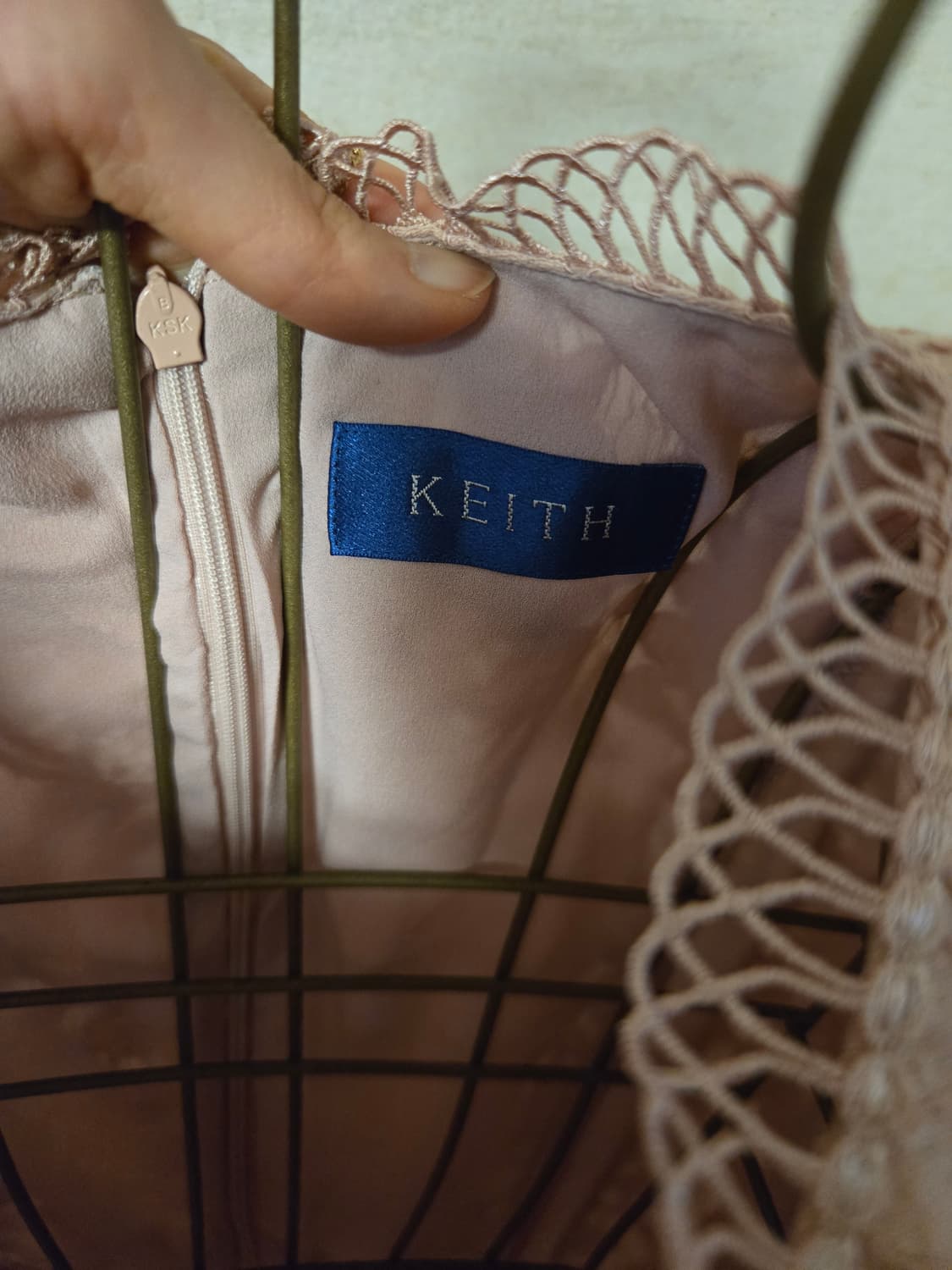 [55] KEITH 키이스 자수 레이스 원피스 상품이미지4