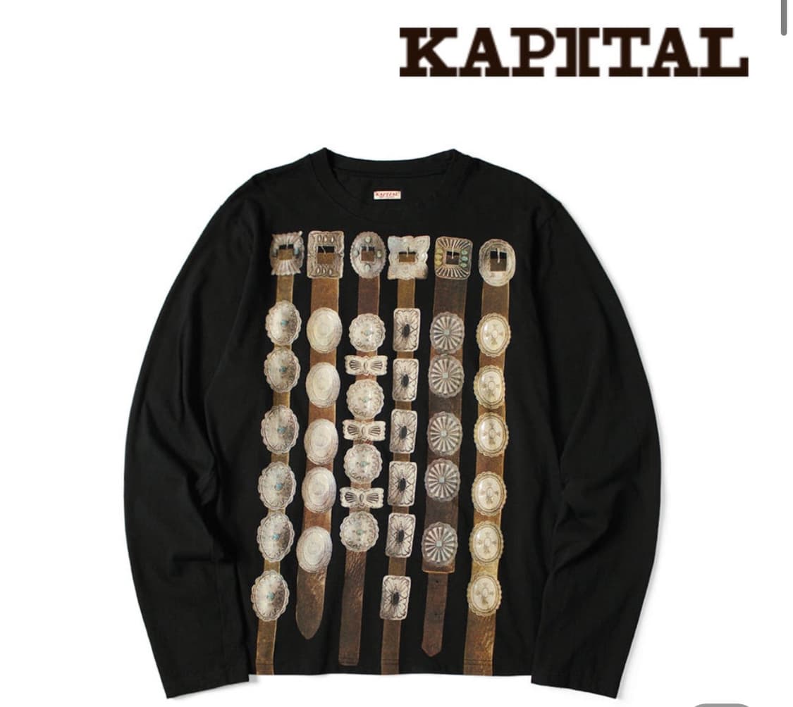 캐피탈 콘초 벨트 롱슬리브 블랙 4사이즈 상품이미지1