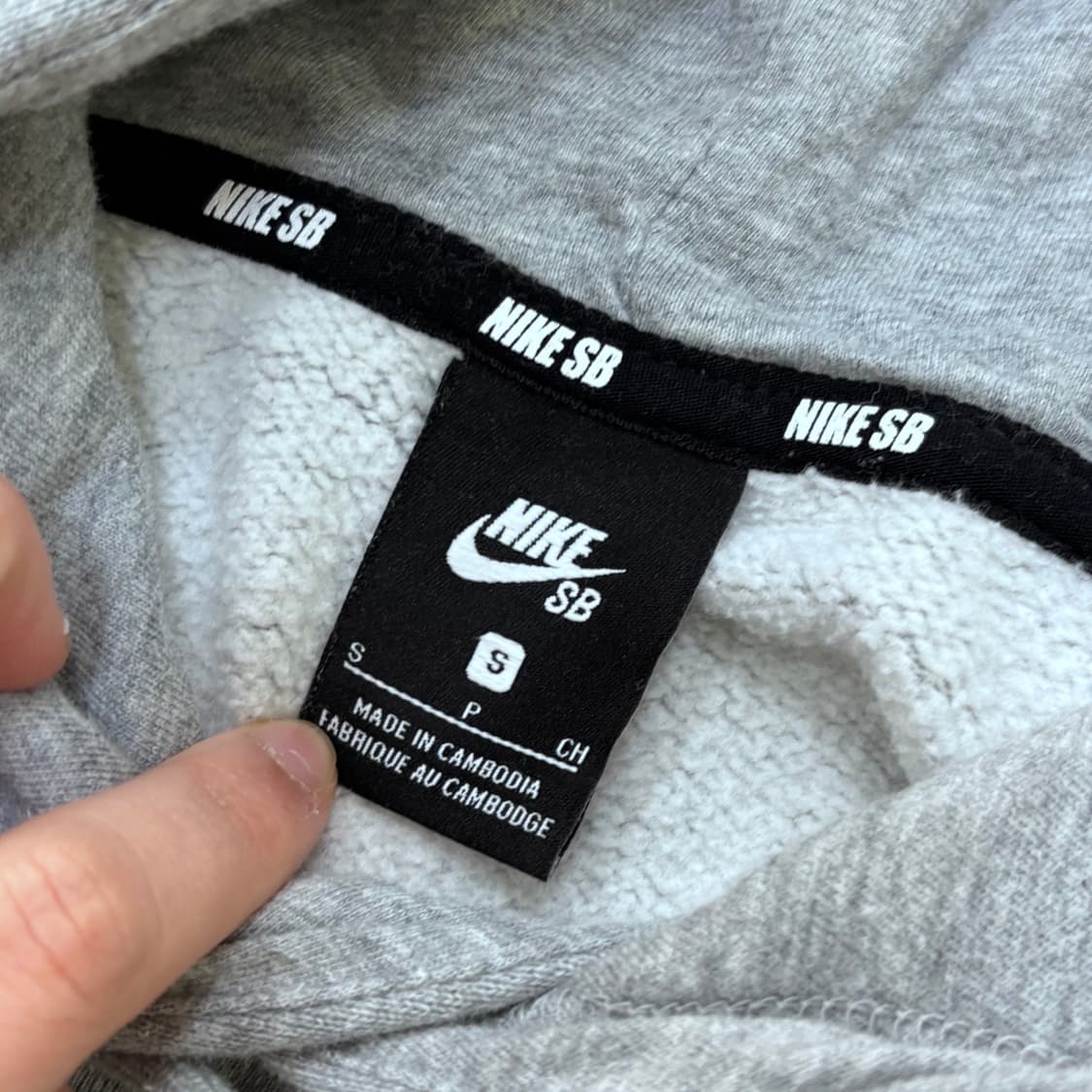 S 나이키 SB 빅로고 후드티셔츠 0304E 상품이미지3