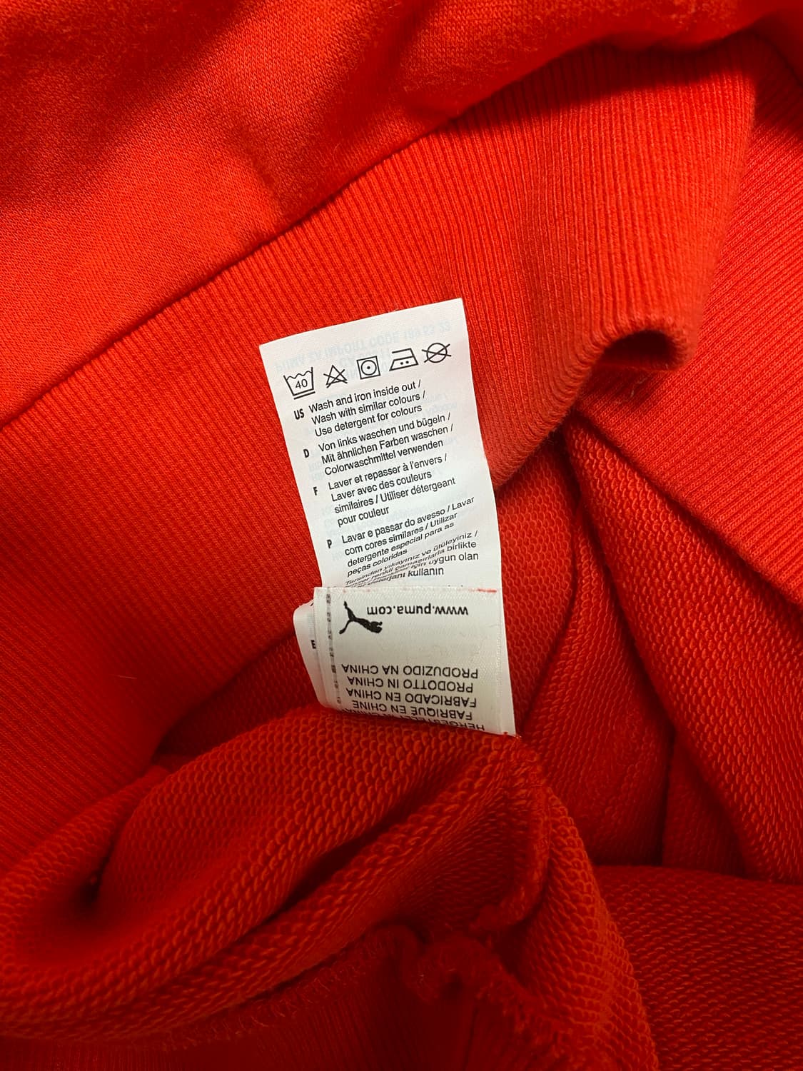 푸마 puma 아스날 빅로고 후드티  XS-S 상품이미지6