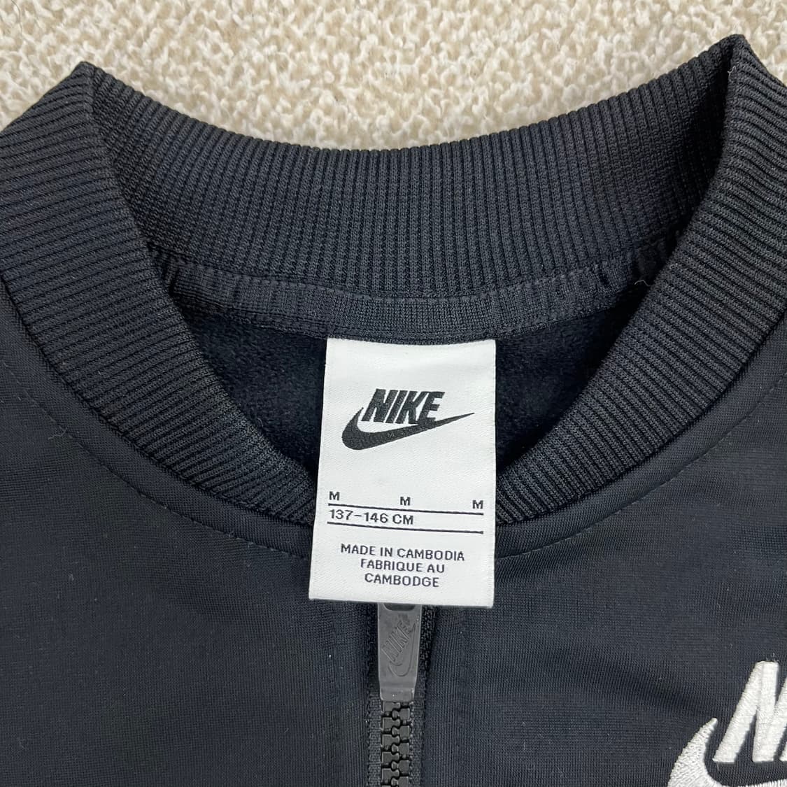 M 나이키 크롭 트랙탑 져지 집업 0202M1 상품이미지2