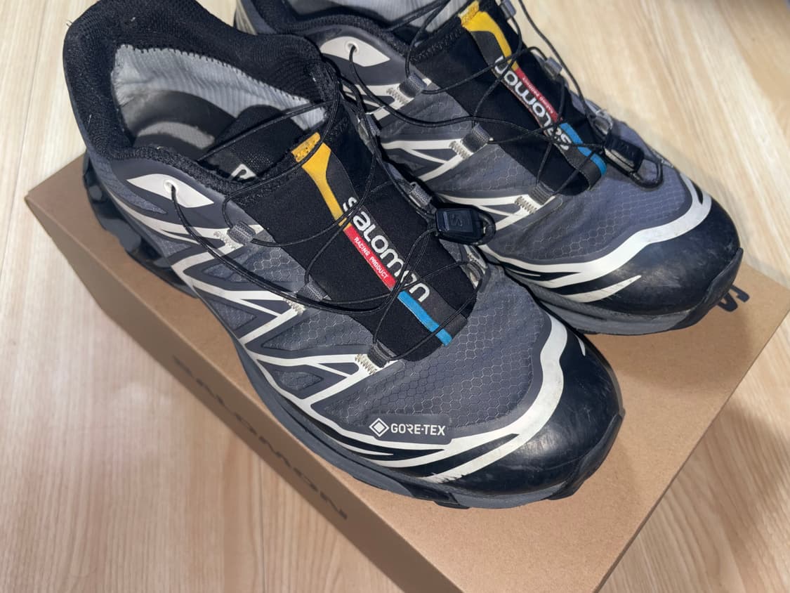 [중고]살로몬 XT-6 고어텍스 블랙 에보니 285mm 상품이미지3