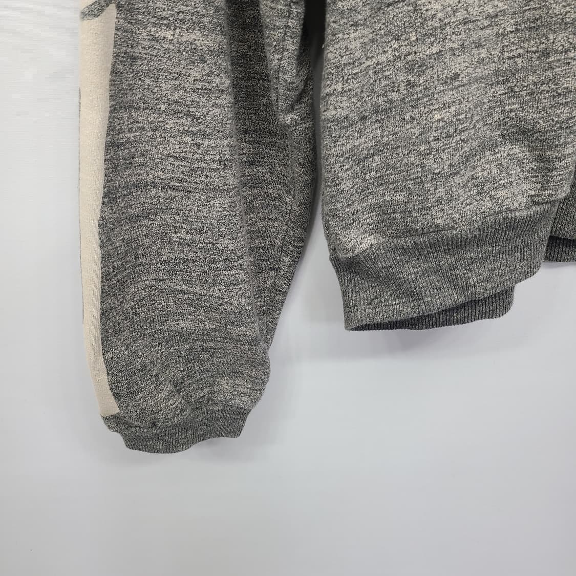 캐피탈 플리스 빅 크루넥 스웻 헤더 차콜 (5) 상품이미지4