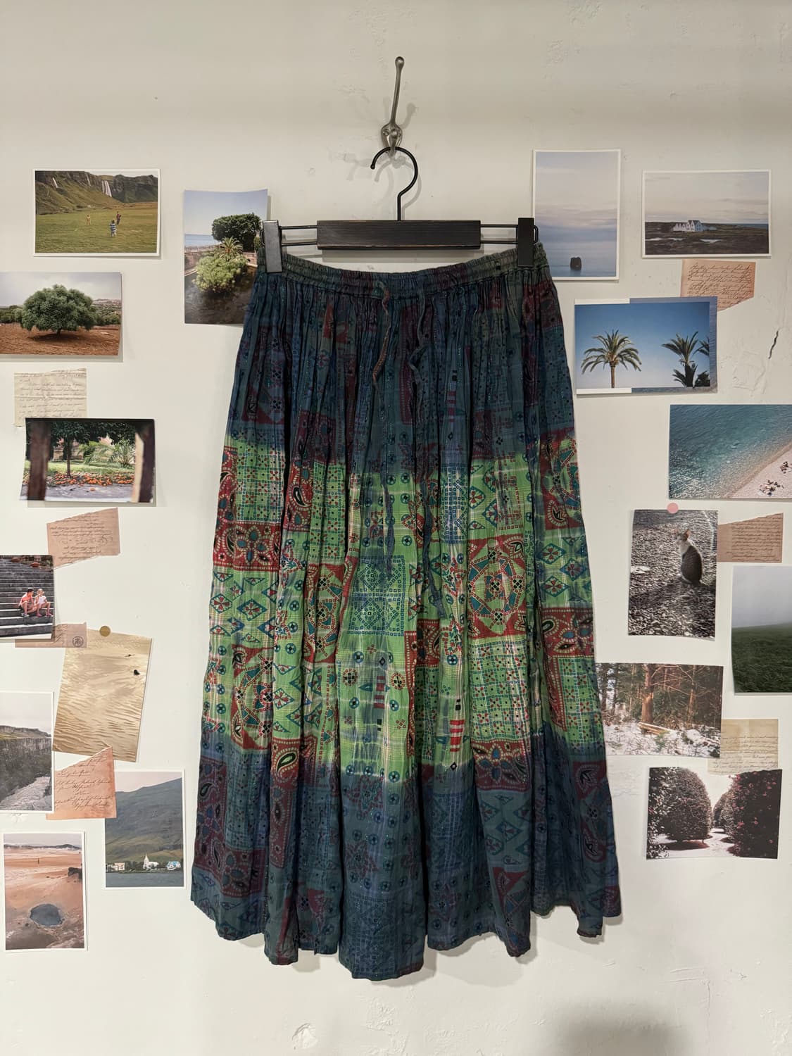 히피 밴딩 스커트 상품이미지1