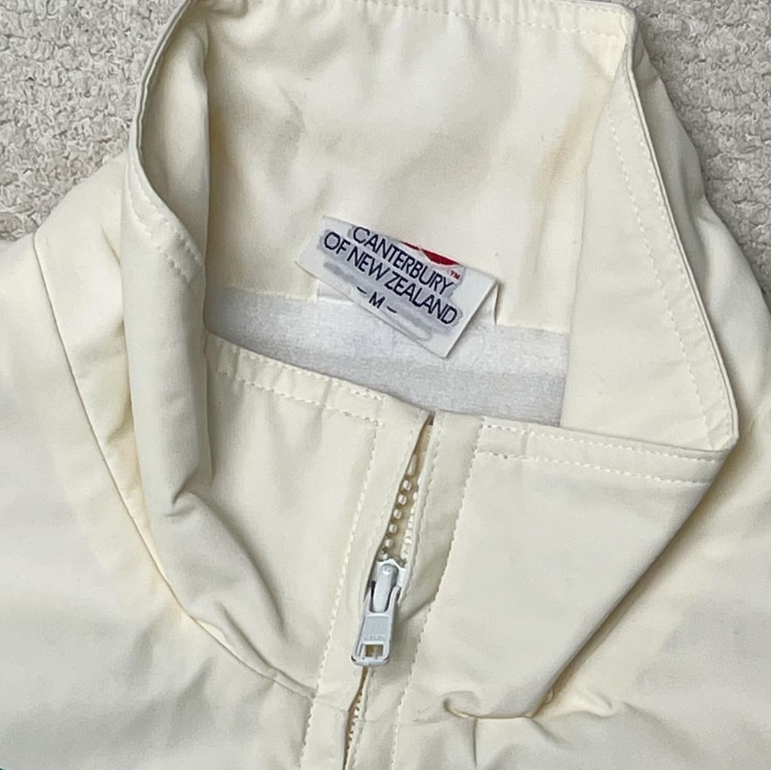 캔터베리 화이트 요트 레이스 트랙 자켓 상품이미지6