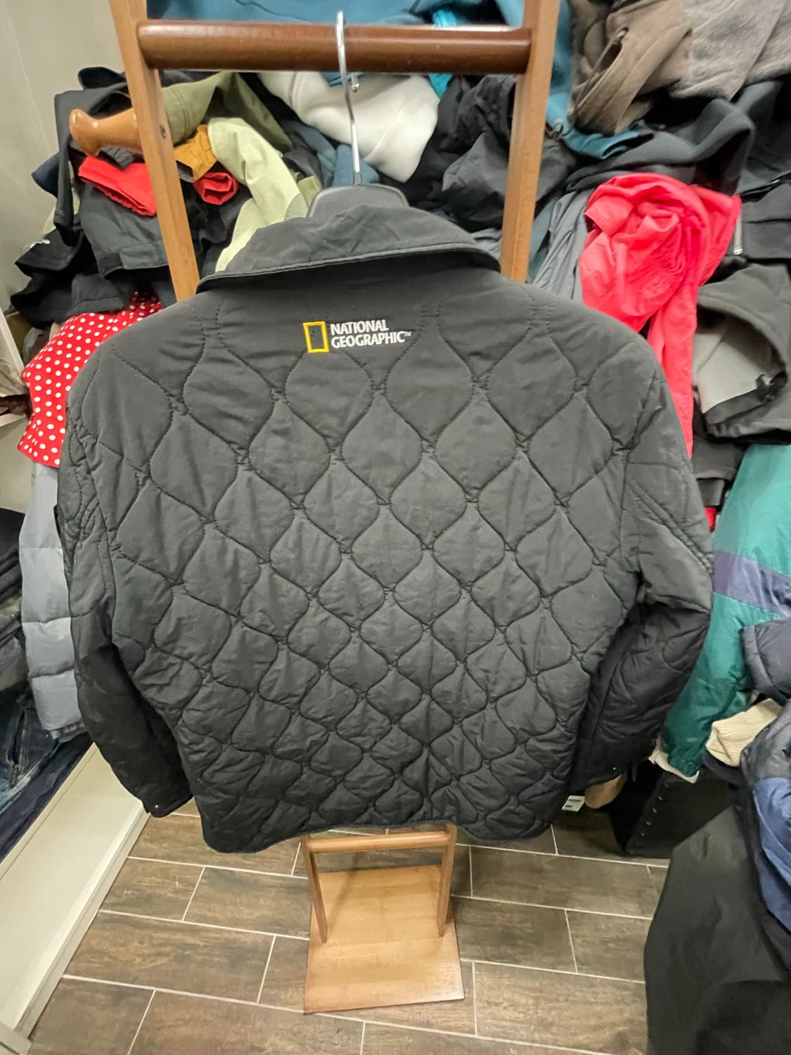 네셔널 경량패딩 L 상품이미지4