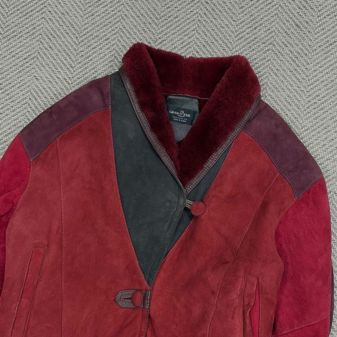 그란조이 램스킨 퍼 무스탕 v1130 상품이미지3