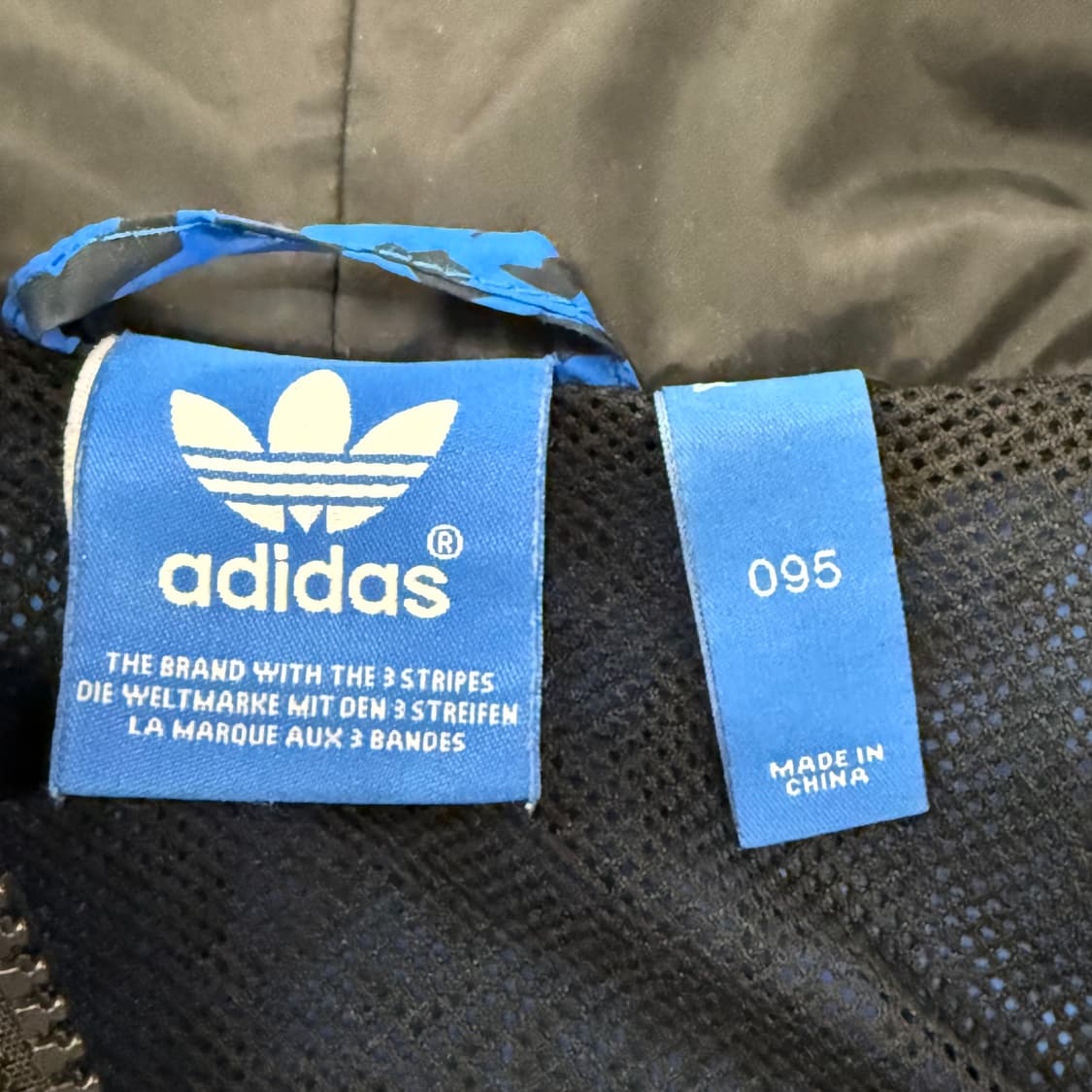 아디다스 블루 레오파드 호피 바람막이 95 상품이미지5