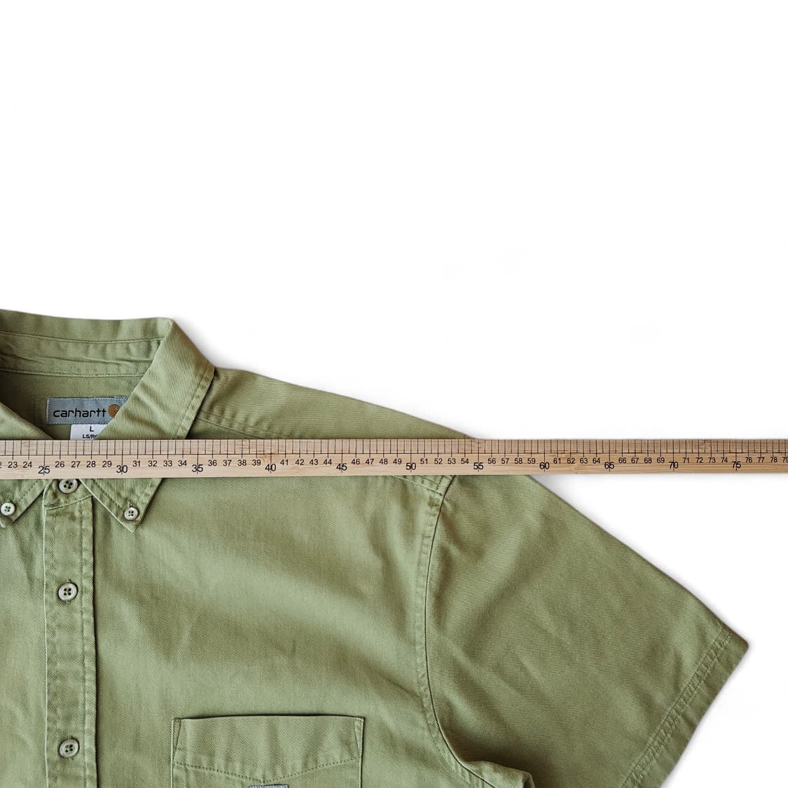 FR칼하트 면 오버핏 긴팔셔츠 L 상품이미지5