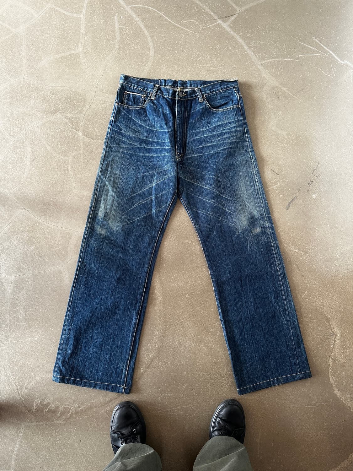 BIG JOHN Selvedge Denim Pants W36 셀비지 상품이미지5