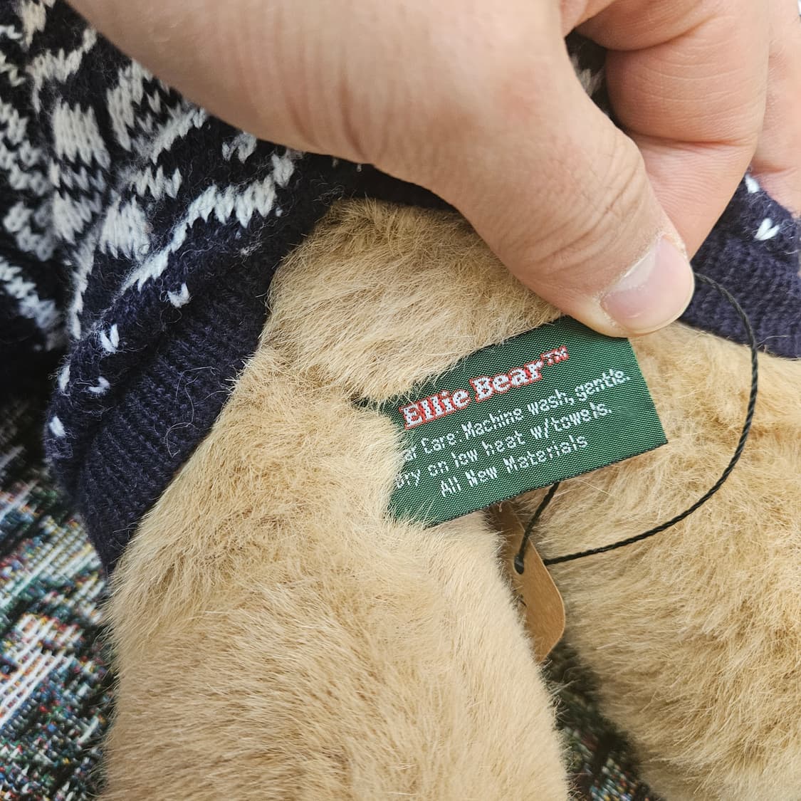 LL Bean 곰돌이 눈꽃스웨터 상품이미지3
