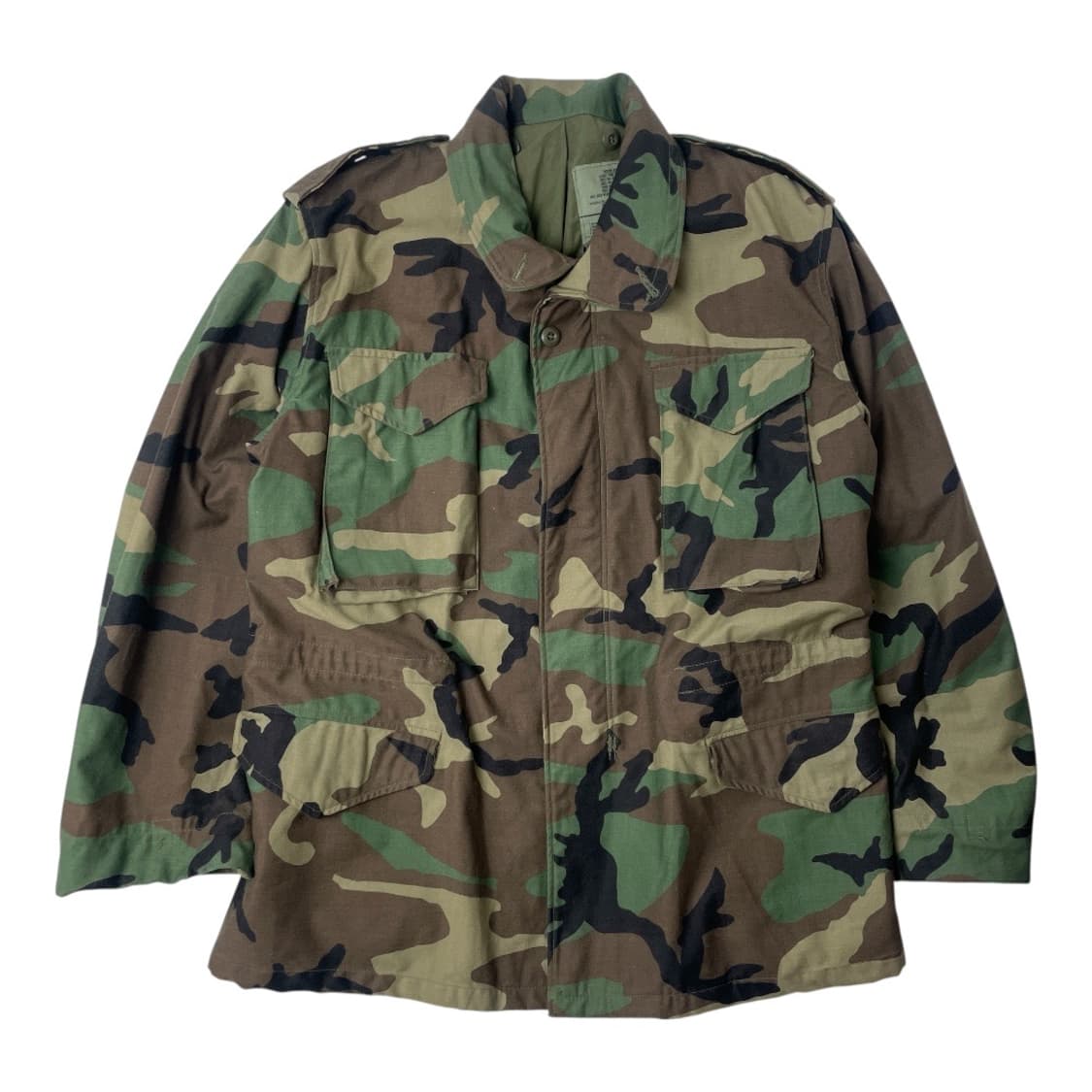 [중고] 미군 밀리터리 야상 카모 자켓 M 상품이미지1
