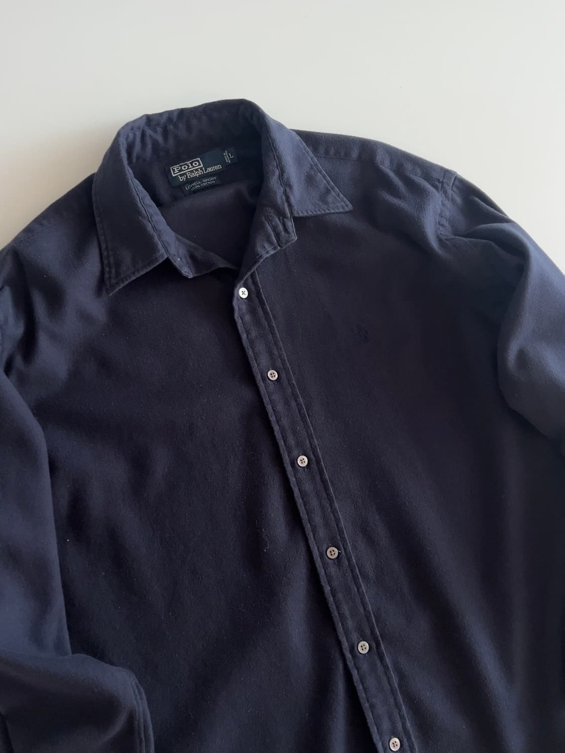 폴로 랄프로렌 로웰 스포츠 플란넬 셔츠 L 상품이미지3