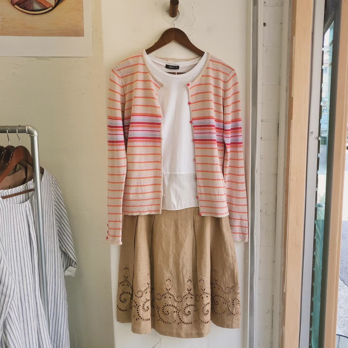Laura Ashley 린넨 가디건 상품이미지1