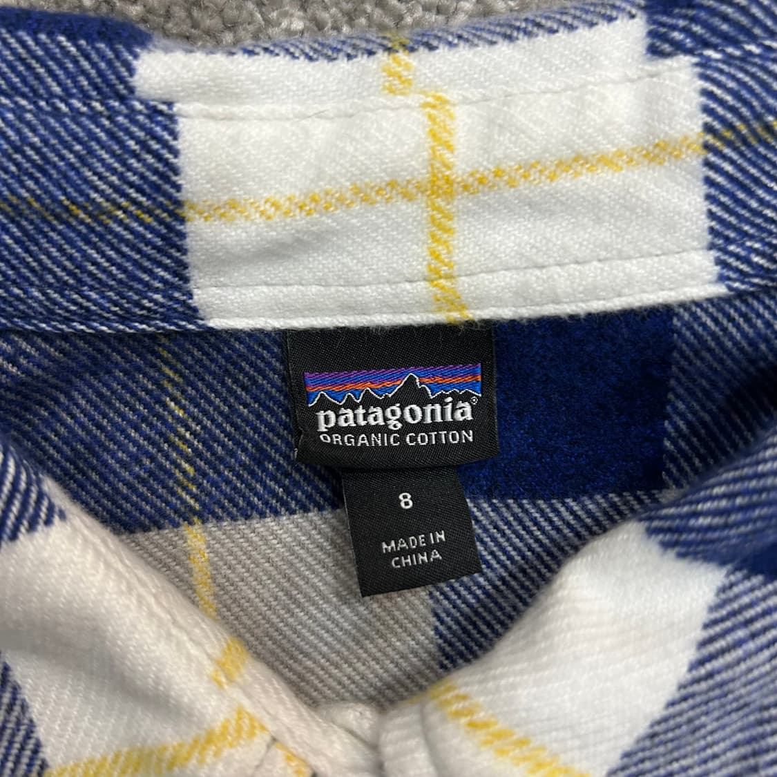 파타고니아 여성 체크 셔츠 상품이미지3