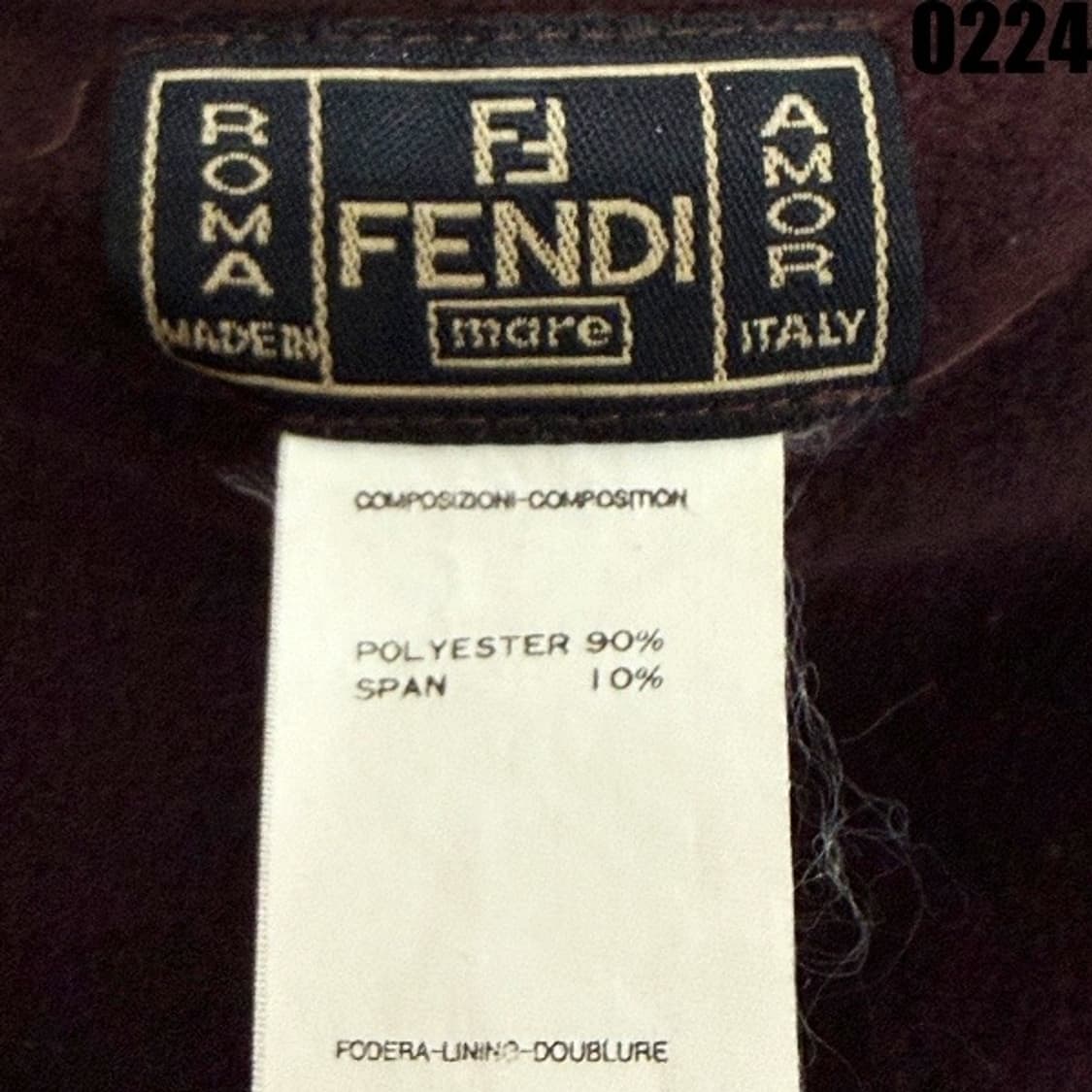 펜디 리버시블 집업 자켓 L 0224 상품이미지4