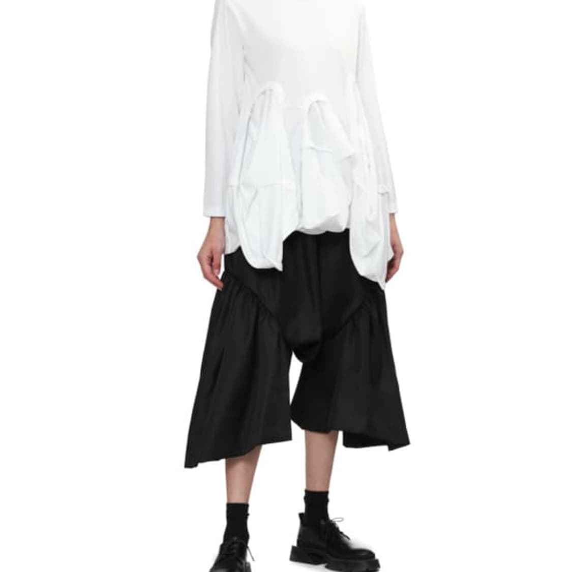 꼼데가르송 2023ss 사이드 디테일 팬츠 스몰 상품이미지1