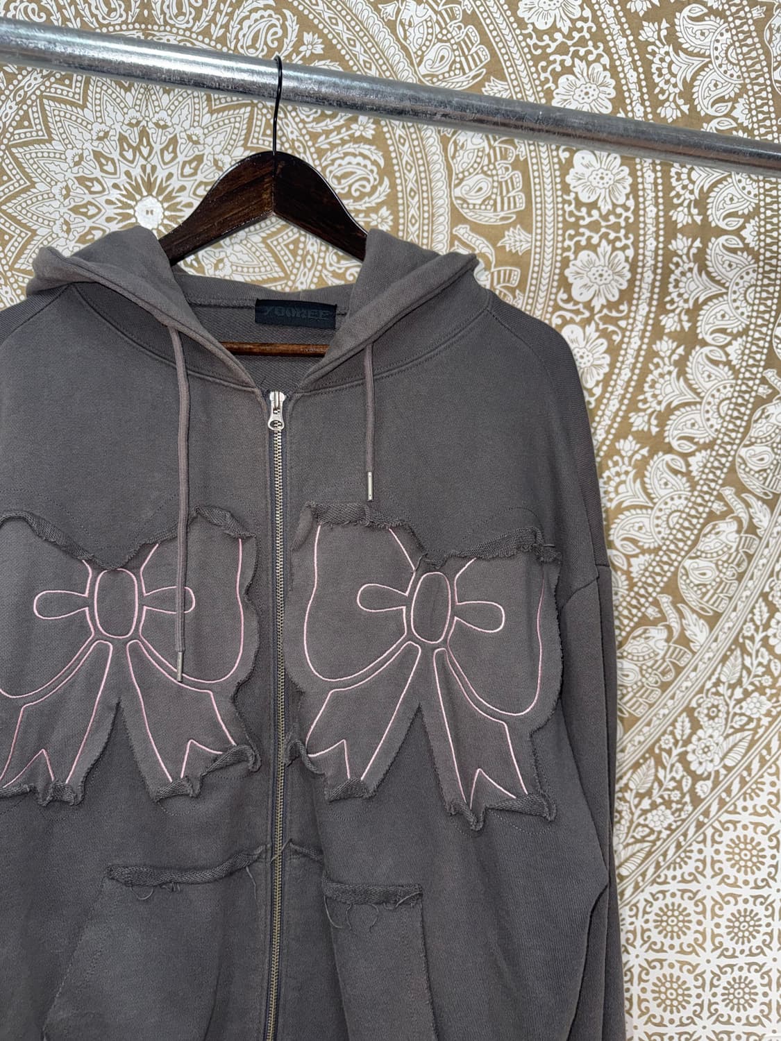 YOUHEE 유희 리본 투웨이 후드집업  상품이미지4