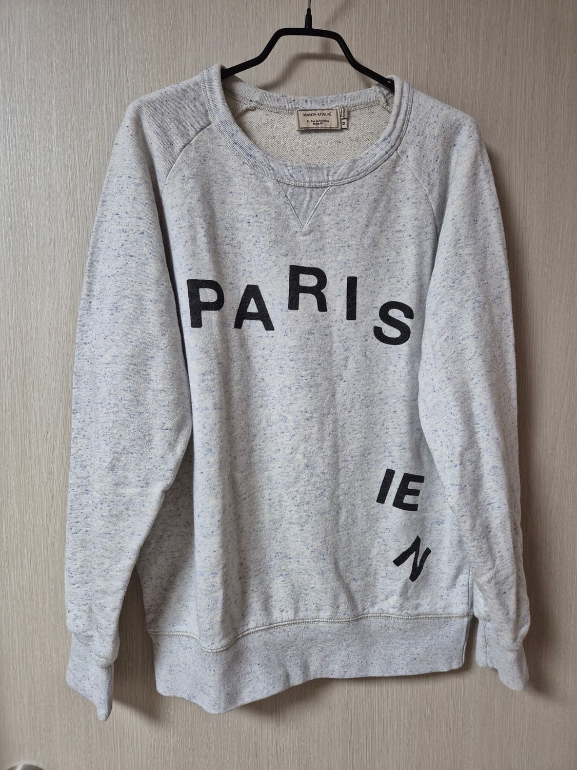 (정품) 메종키츠네  맨투맨 티셔츠 스웻셔츠 M 남성 상품이미지2