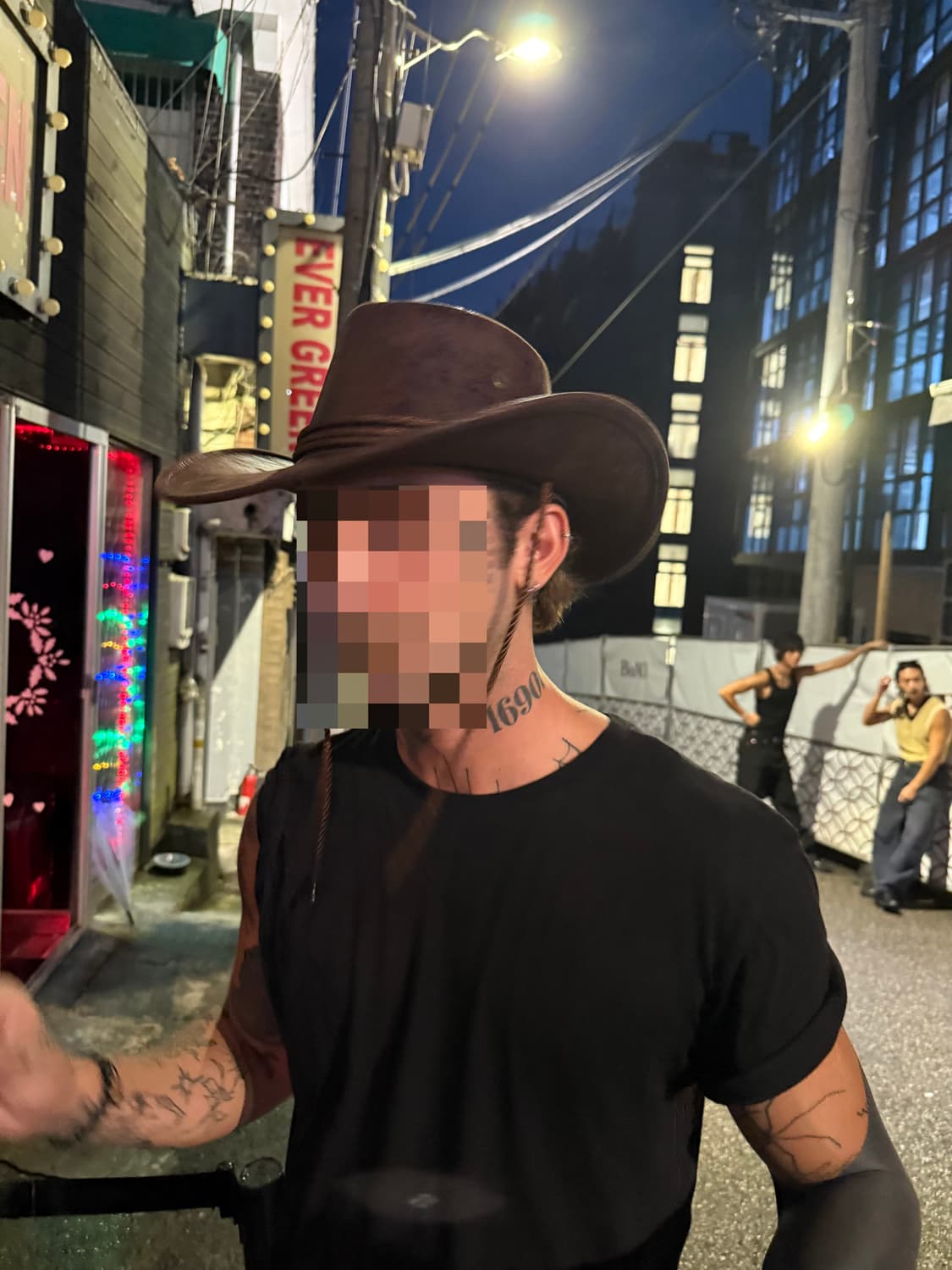 fake leather cowboy hat 상품이미지1