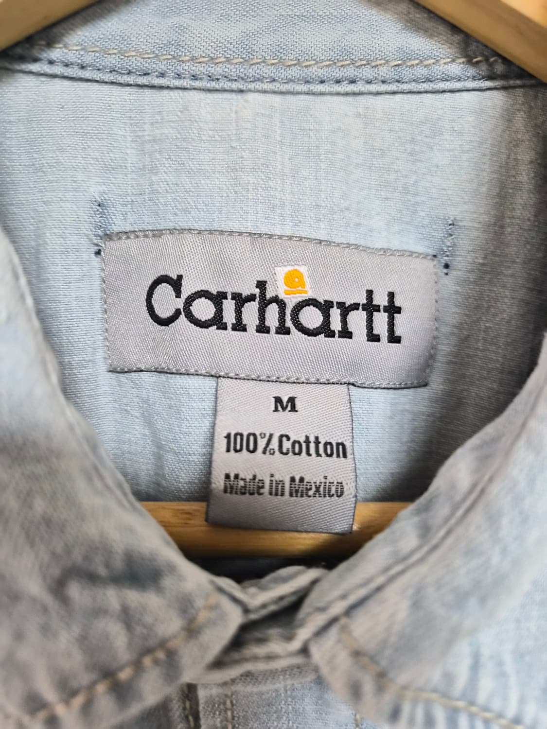 칼하트Carhartt 웨스턴 데님 셔츠 M사이즈 - S264 상품이미지4