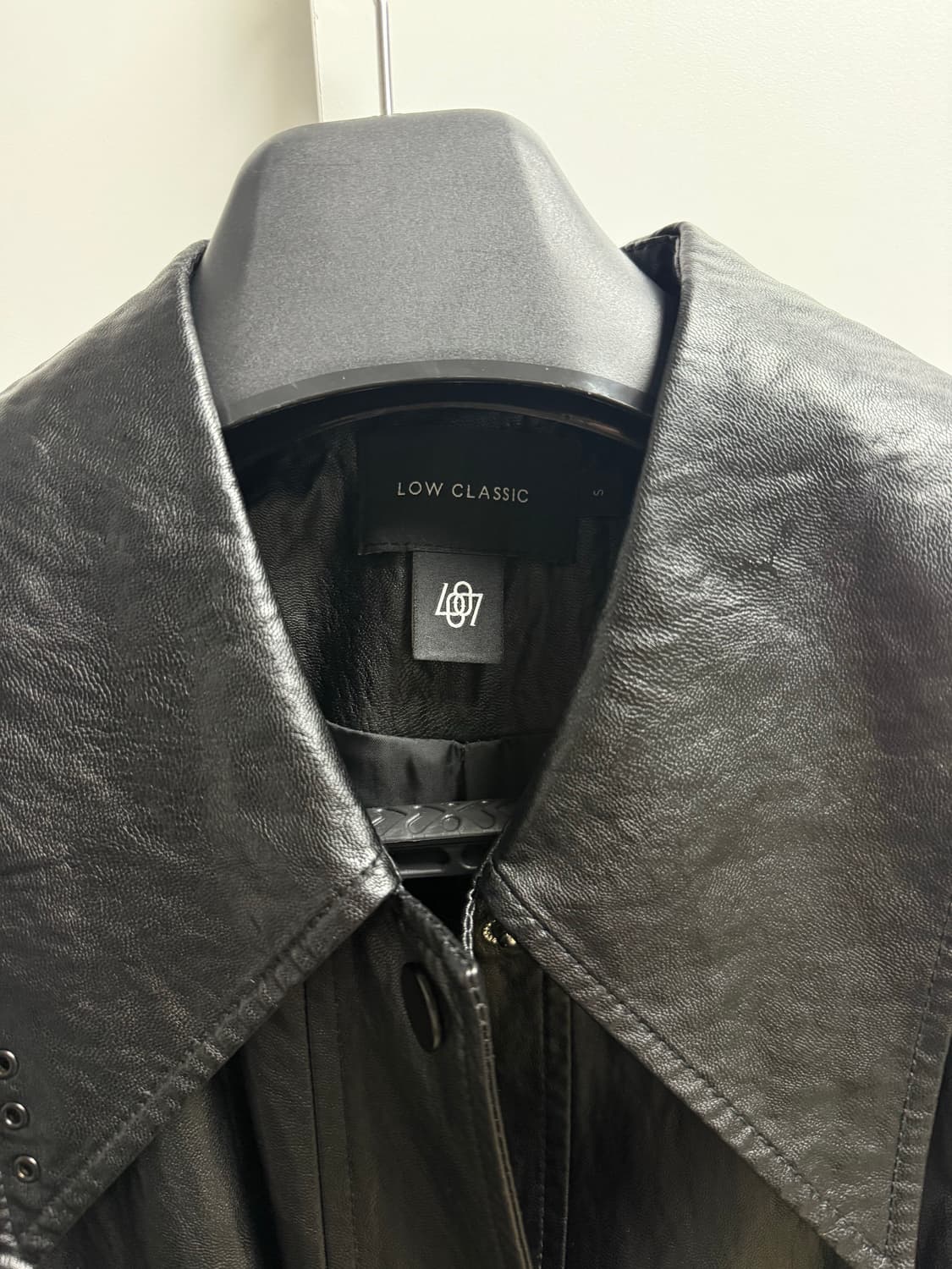 Low Classic 페이크 레더 자켓 상품이미지8