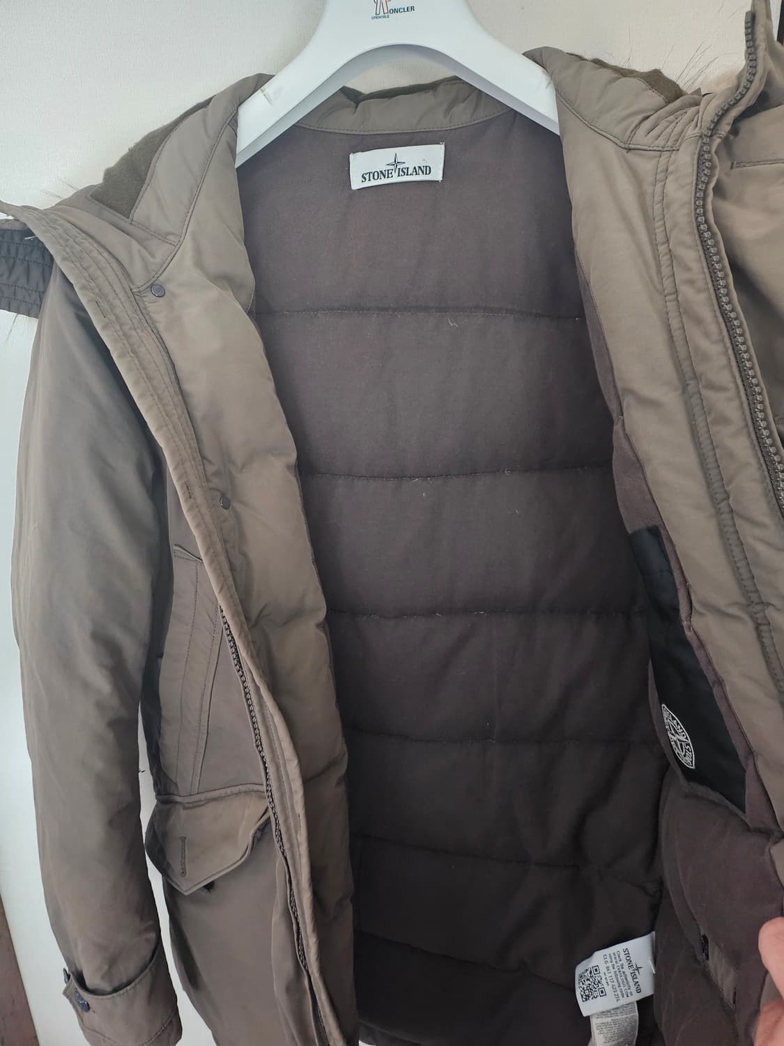 스톤아일랜드 퍼 패딩M 95-100 상품이미지5