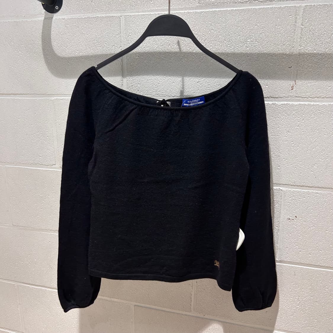 Burberry Gold Logo Knit Feminine Top 상품이미지7