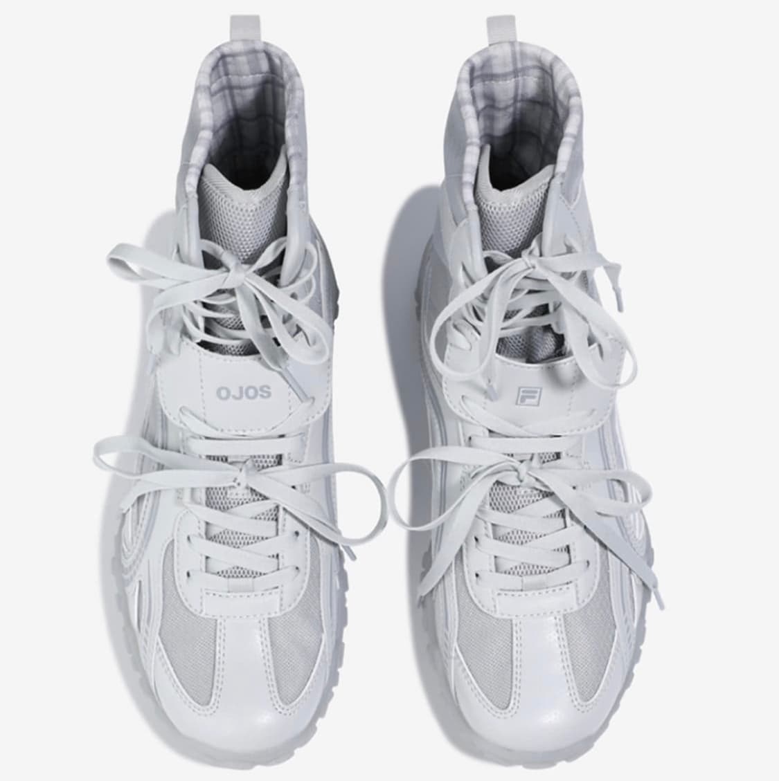 오호스X휠라 에샤페 미드 그레이 (키트X) 250 상품이미지3