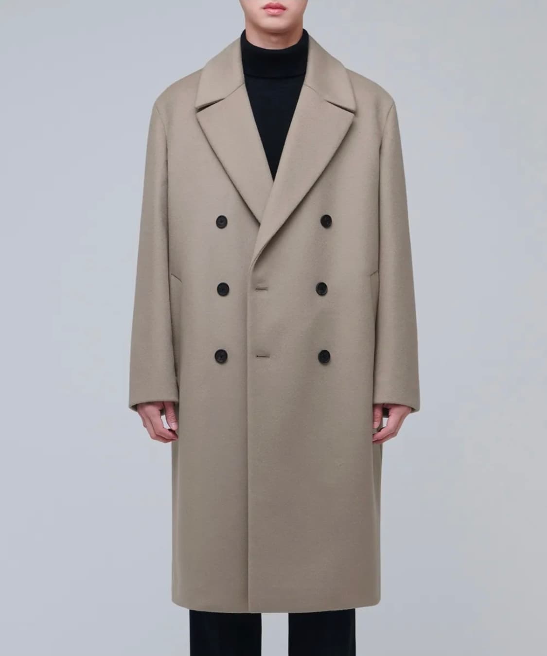 무신사스탠다드 [프리미엄] 캐시미어 20 오버사이즈 더블 코트 [모카] 상품이미지1