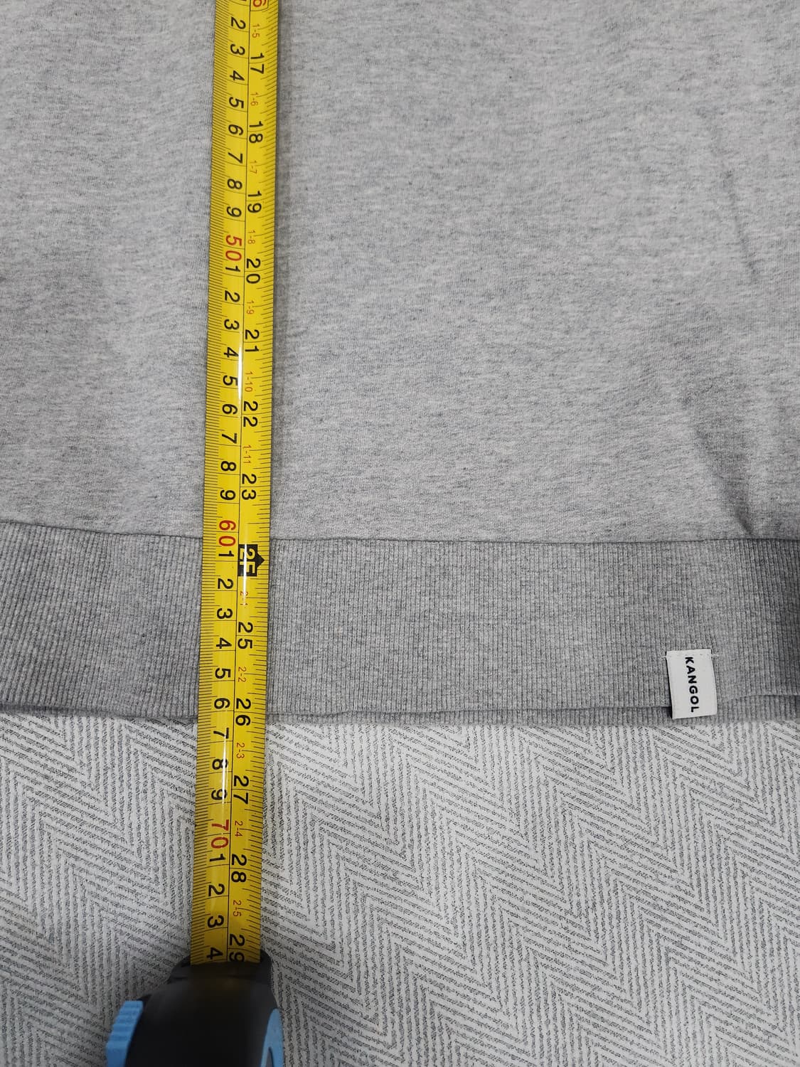 캉골(Kangol)  그레이 맨투맨 남성 100사이즈 상품이미지10