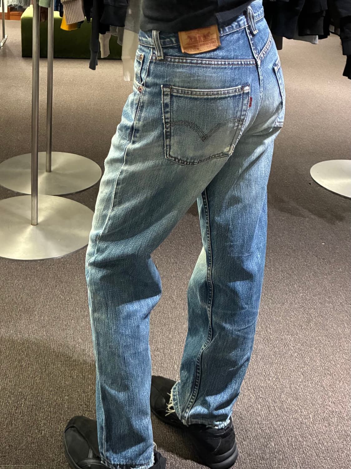 27)리바이스 503 빈티지 데미지 데님팬츠 상품이미지1