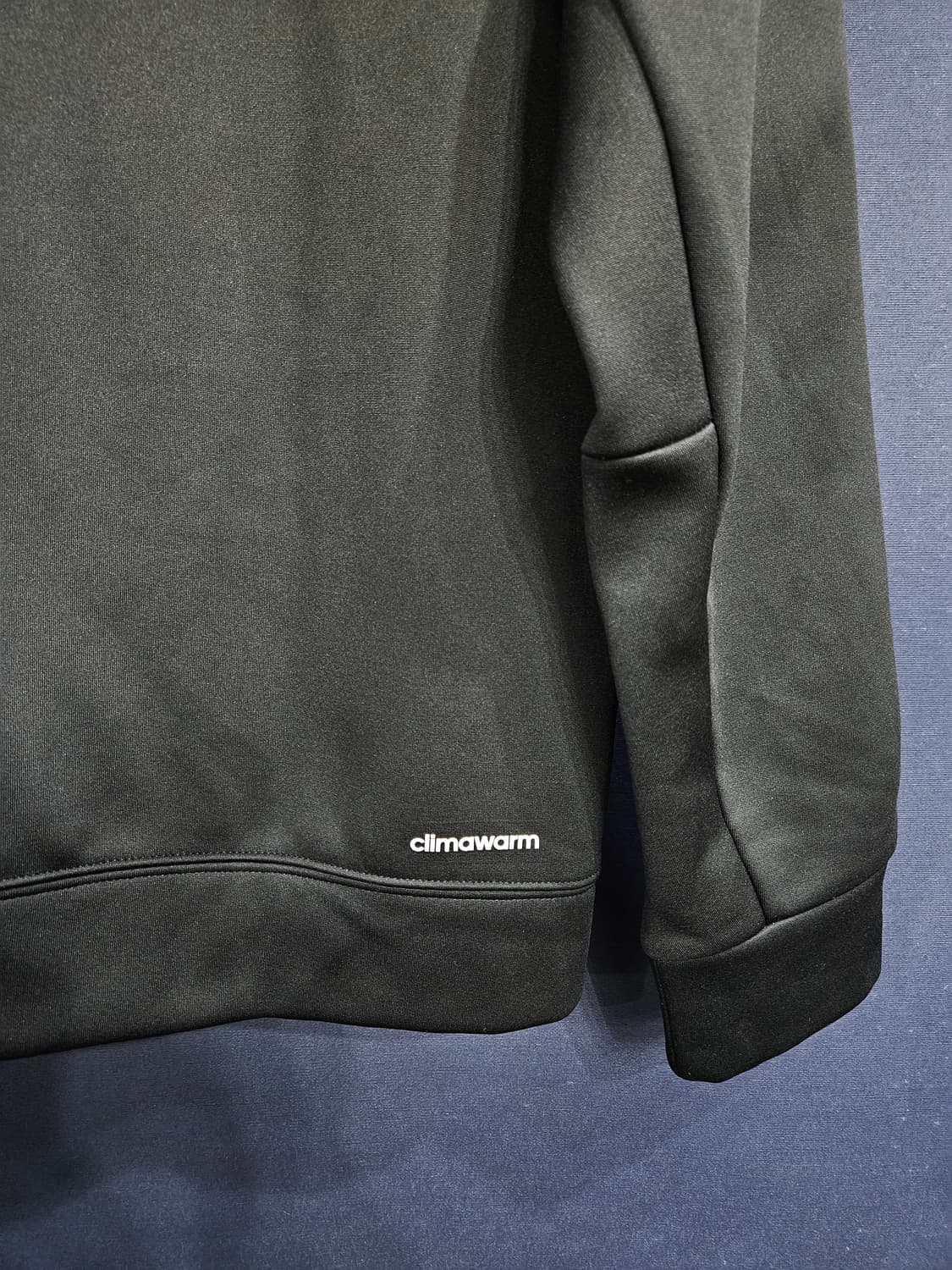 아디다스 삼선 블랙컬러 남성 슬림핏 105 기모 져지 상품이미지9