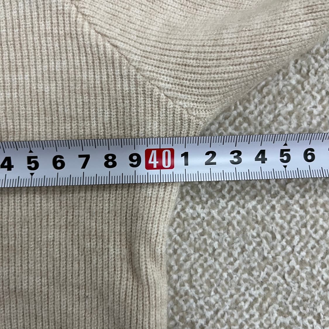 실측확인 하트로고 터틀넥 니트 0203M1 상품이미지7