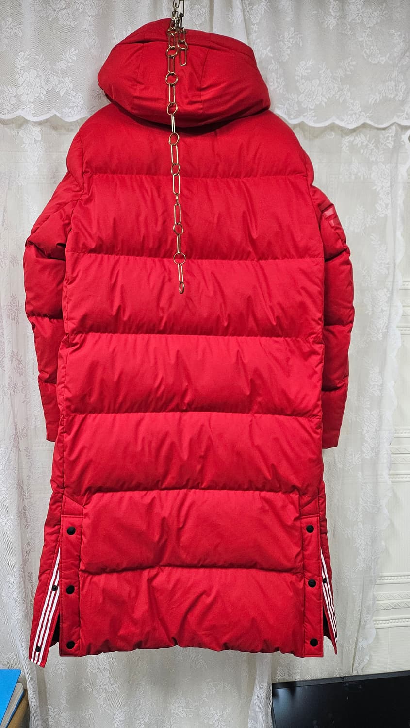 256  아디다스 레드남성 롱패딩  95 상품이미지2