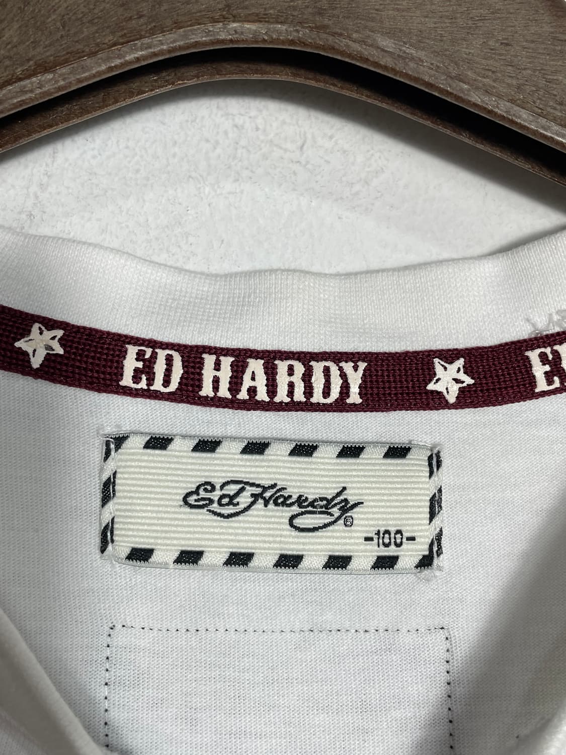 (Ed Hardy) 에드하디 화이트 반팔 티셔츠 상품이미지2