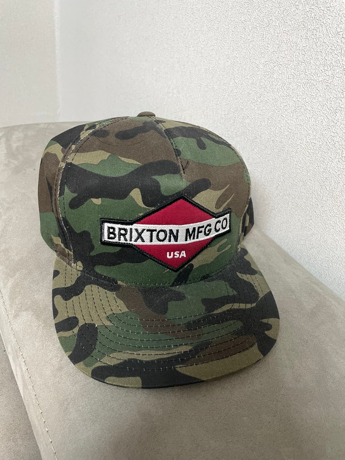 브릭스톤 카모 스냅백 상품이미지1
