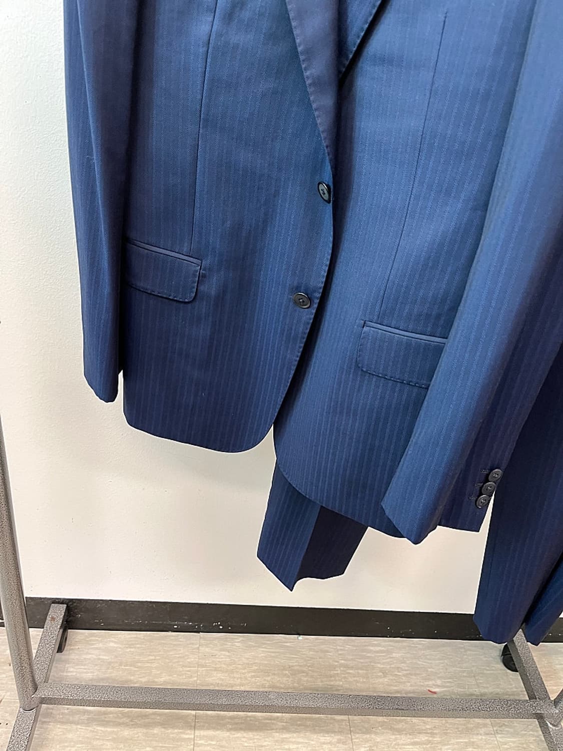 100-105,34) 알마니 네이비 슈트  상품이미지2