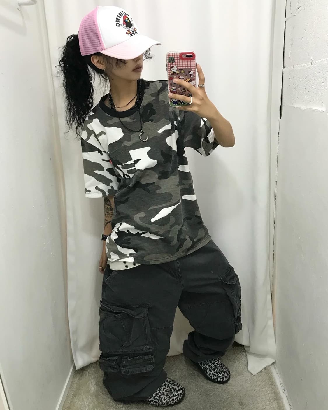 Supreme Snow Camo Pocket T-shirt - 18FW 상품이미지1