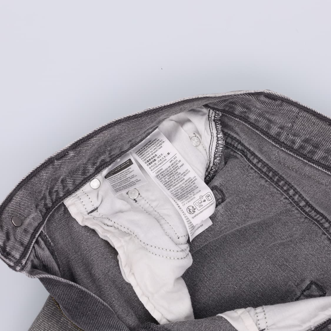 W28 리바이스 여성 실버탭 배기진 0430H 상품이미지4