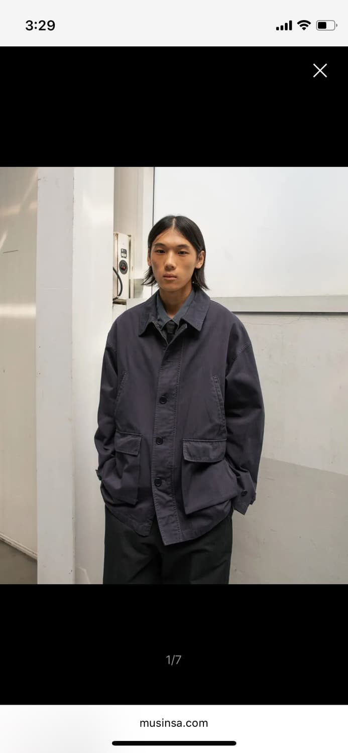 어나더오피스 Mountaineer Garment Jacket (Smoky 상품이미지3