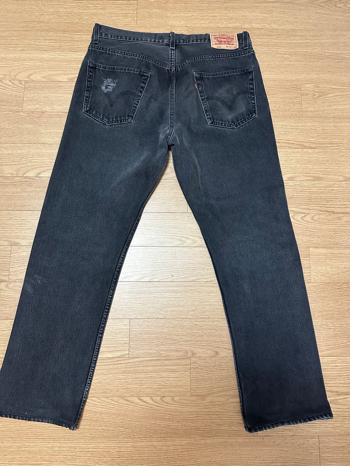 리바이스 505 흑청 상품이미지2