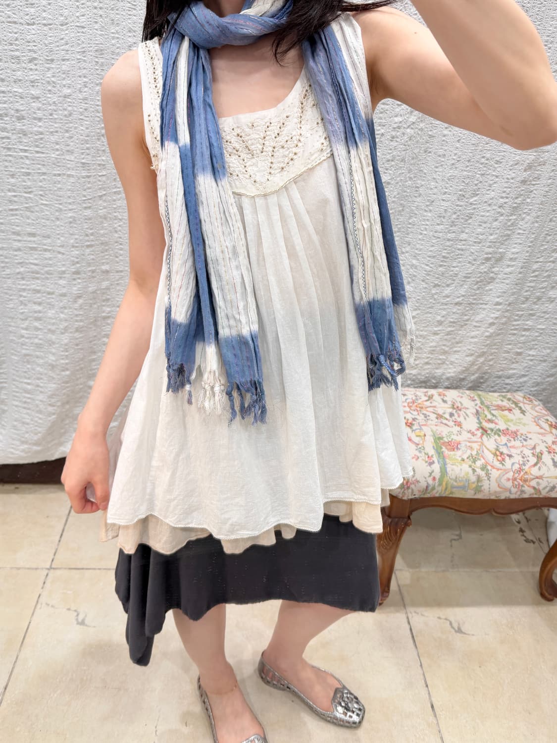 sparkle lined muffler 상품이미지3