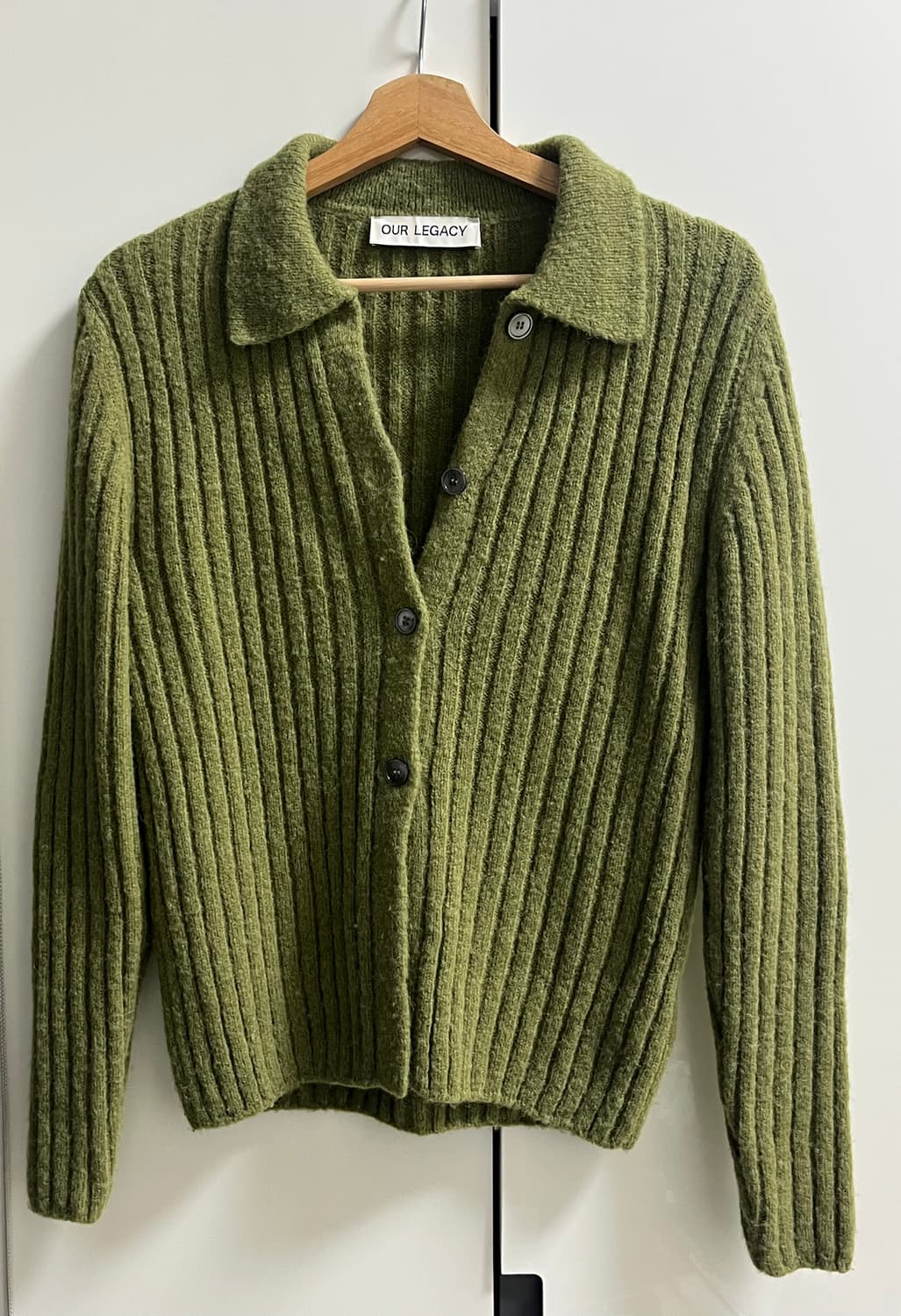 아워레가시 여성 가디건 (FINE 폴로 리브 가디건) 상품이미지3