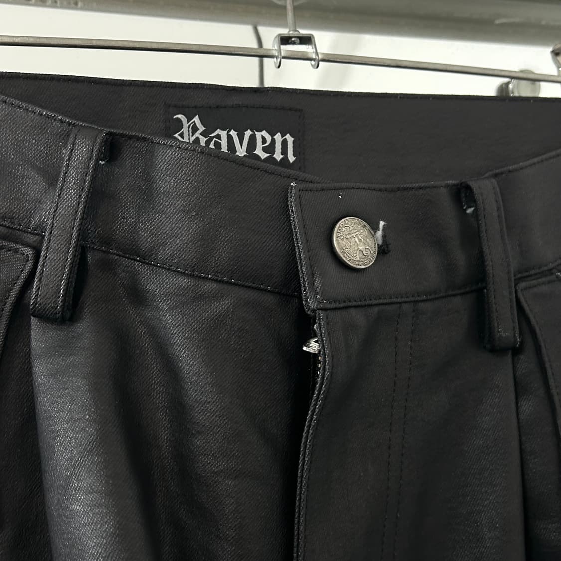 Raven 레더 카고 팬츠 상품이미지8