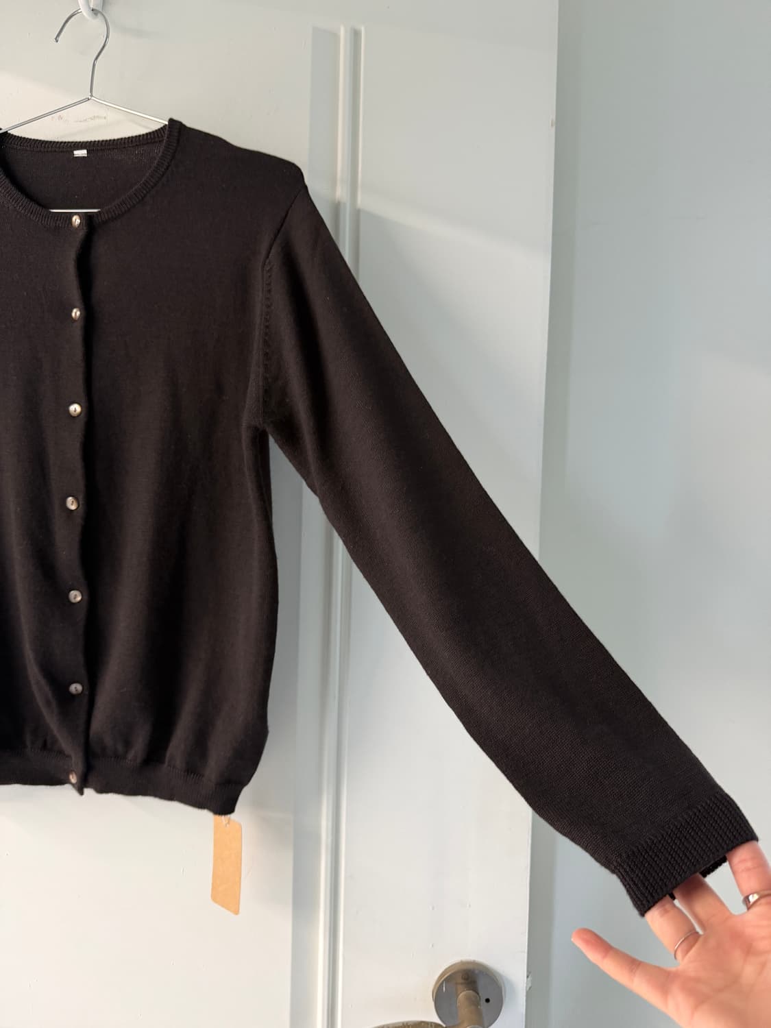 일본빈티지 wool100% 니트 가디건  상품이미지7