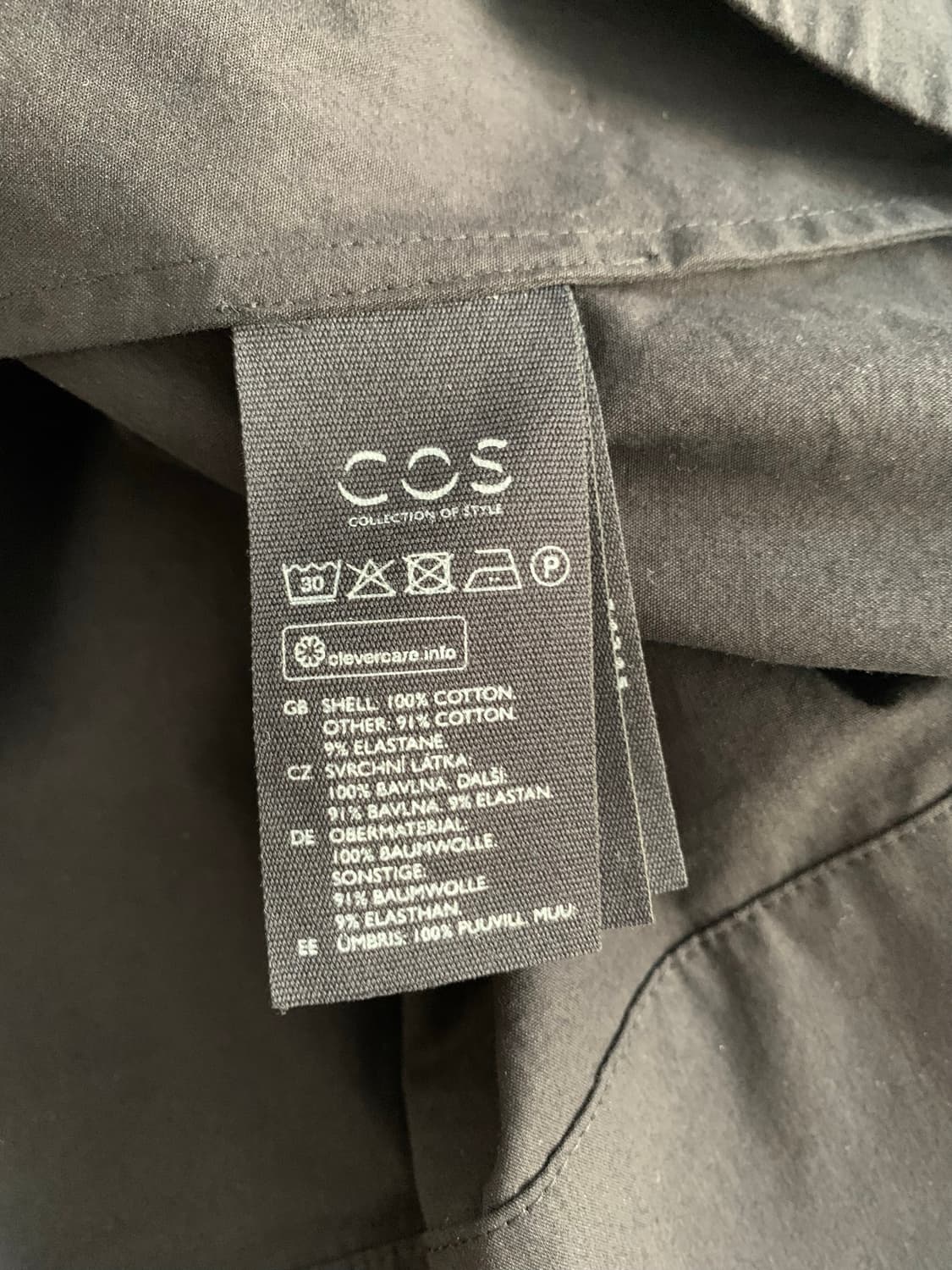 코스 블랙 원피스 상품이미지9